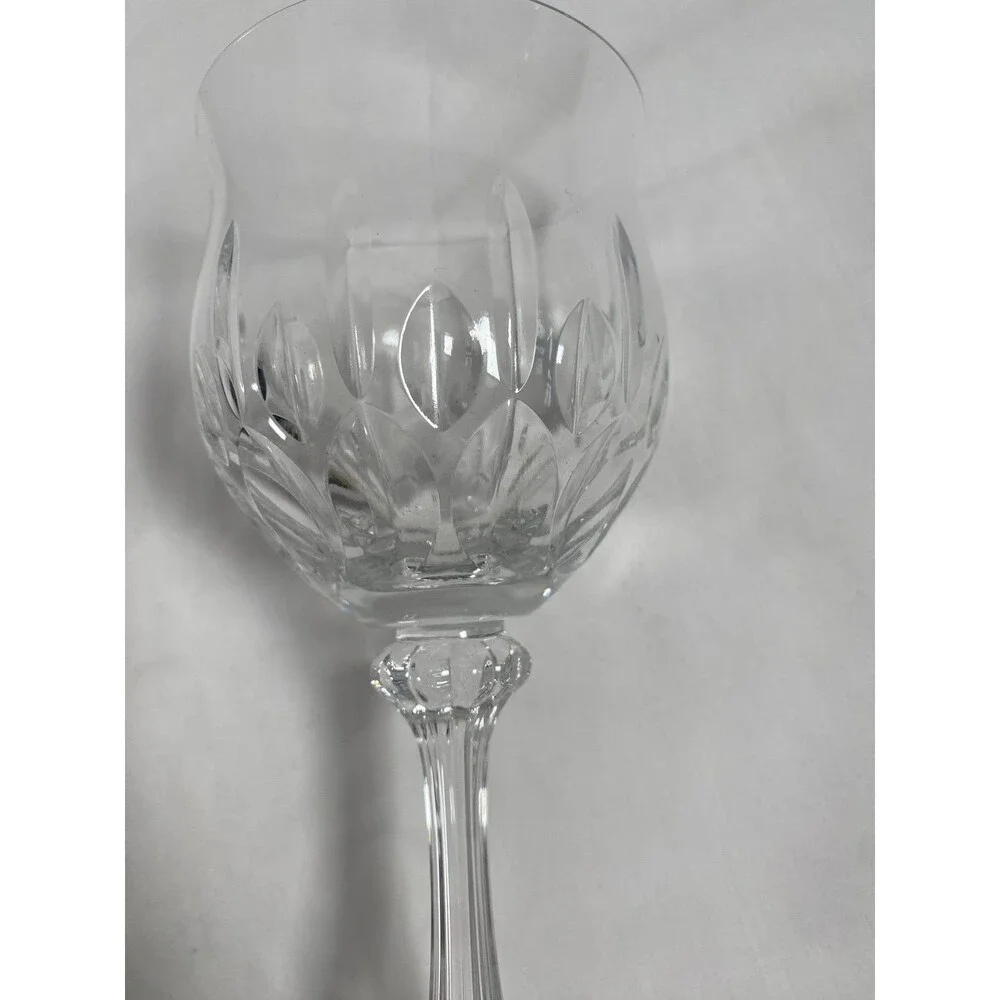 Lot of 4 Mikasa Normandy Crystal Wine Glass Goblet Stemware #426